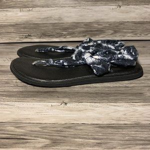 Sanuk Yoga Sling Flip Flops Women's 9